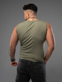 Майка ISSA Plus модель GN-537_хаки Фото