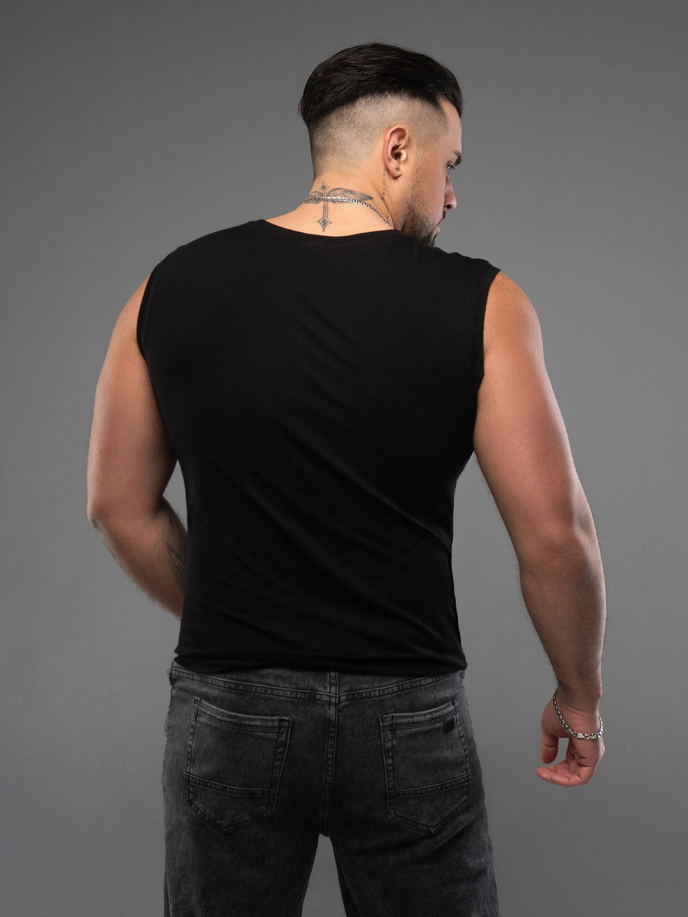 Майка ISSA Plus модель GN-537_черный Фото