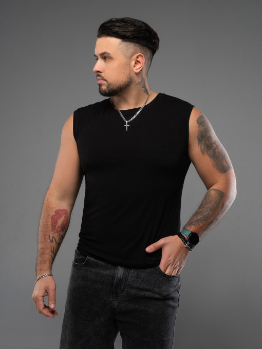 Майка ISSA Plus модель GN-537_черный Фото