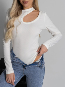 Боди ISSA Plus модель 14563_молочный Фото