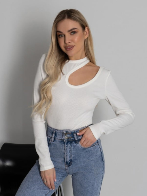 Боди ISSA Plus модель 14563_молочный Фото