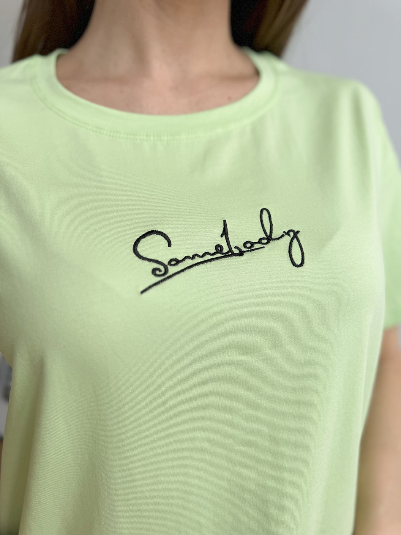 Футболка ISSA Plus модель WN20-603_салатовый Фото