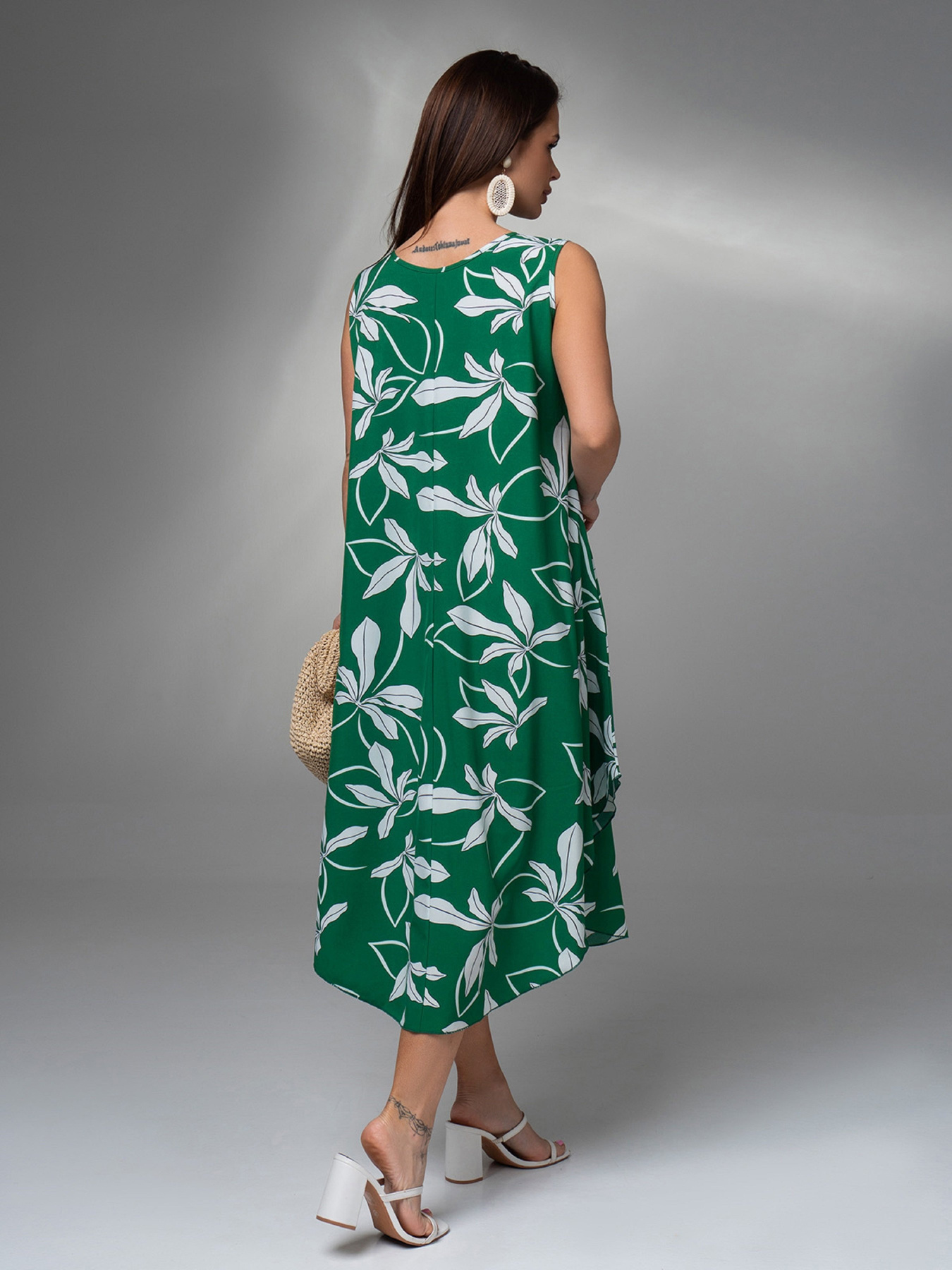 Сарафан ISSA Plus модель 14614_зеленый Сарафан ISSA Plus модель 14614_зеленый Фото