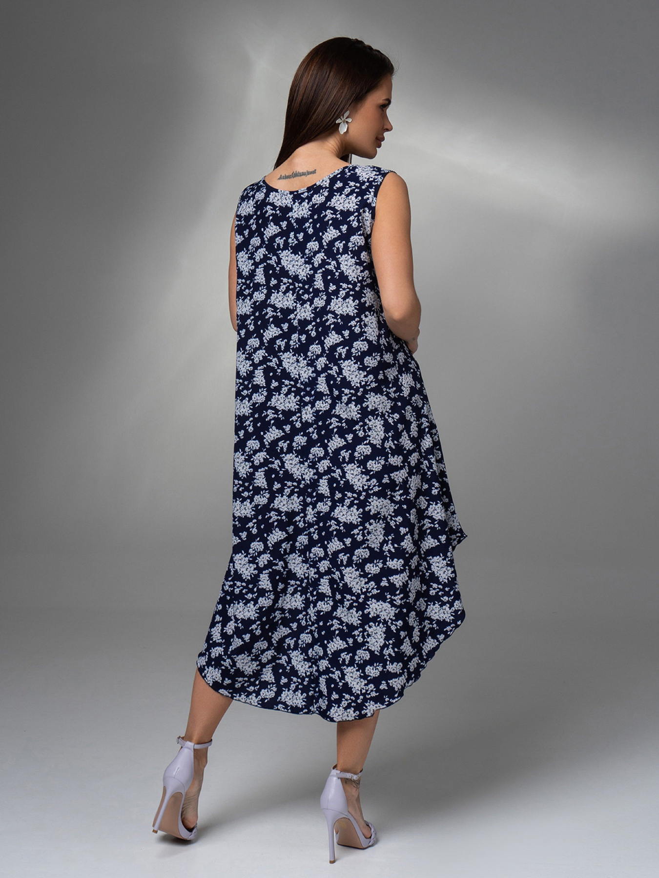 Сарафан ISSA Plus модель 14615_синий Фото