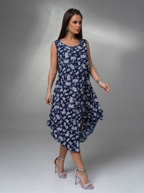 Сарафан ISSA Plus модель 14615_синий Фото
