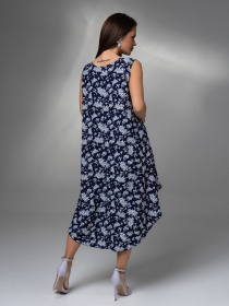 Сарафан ISSA Plus модель 14615_синий Фото