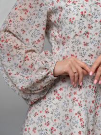 Платье миди ISSA Plus модель 14621_мультиколор Фото