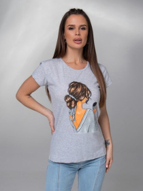 Футболка ISSA Plus модель WN20-600_серый Фото