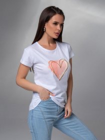 Футболка ISSA Plus модель WN20-598_белый Фото