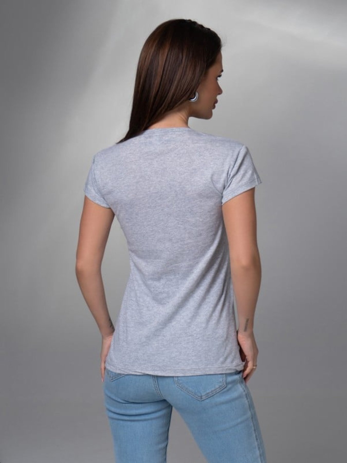 Футболка ISSA Plus модель WN20-598_серый Фото