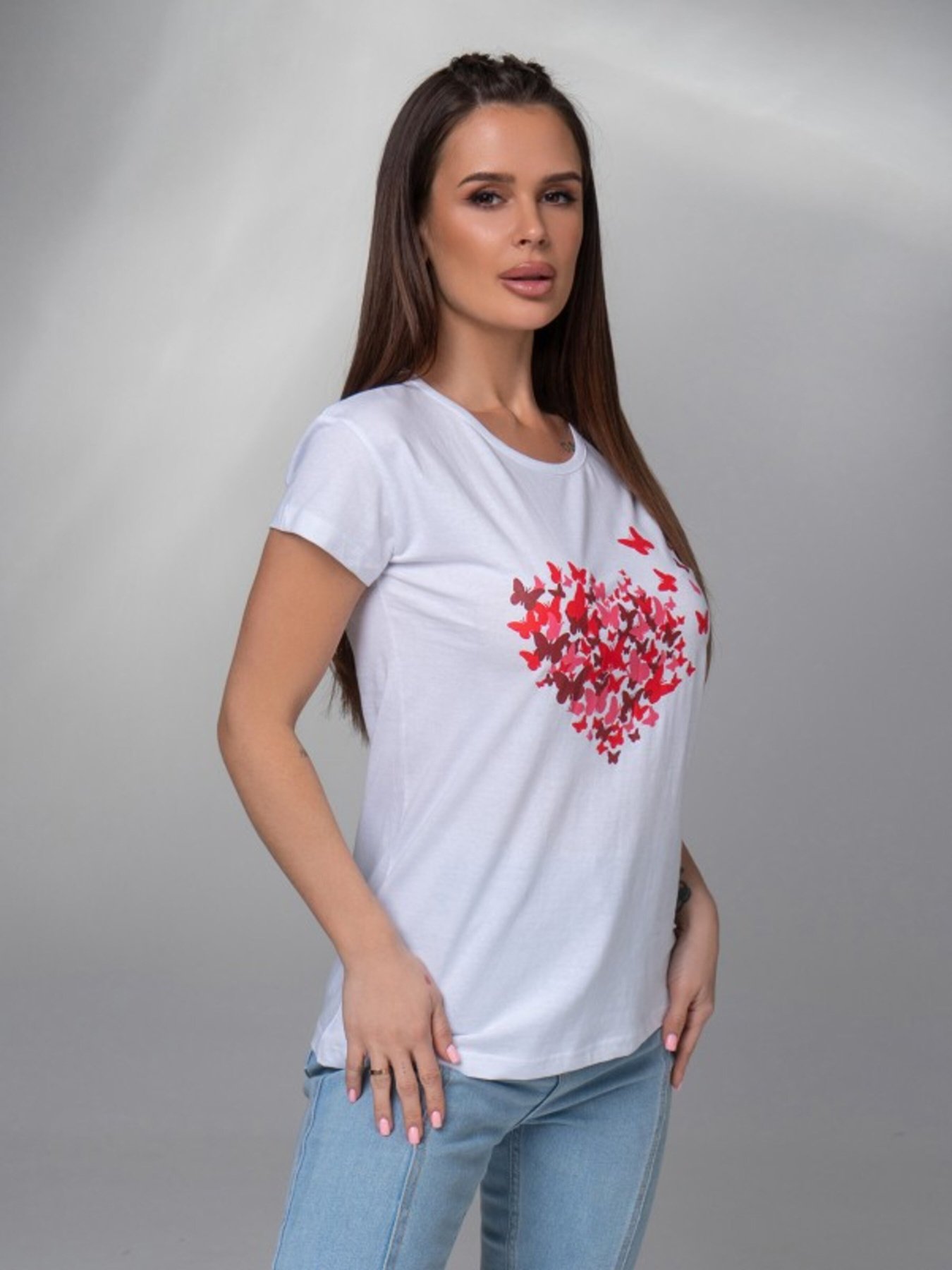 Футболка ISSA Plus модель WN20-615_белый Фото