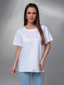 Футболка ISSA Plus модель WN20-616_белый Фото