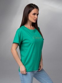 Футболка ISSA Plus модель WN20-616_зеленый Фото