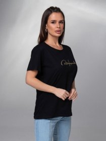 Футболка ISSA Plus модель WN20-616_черный Фото