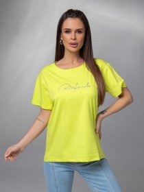 Футболка ISSA Plus модель WN20-616_салатовый Фото