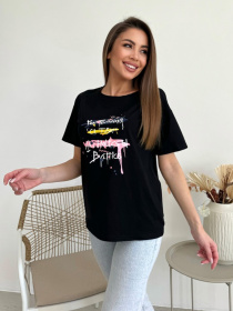 Футболка ISSA Plus модель WN20-617_черный Фото