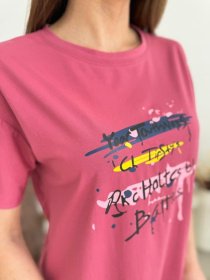 Футболки и поло ISSA Plus модель WN20-617_темно_розовый Фото