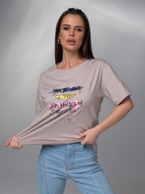 Футболка ISSA Plus модель WN20-617_серый Фото