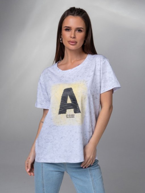 Футболка ISSA Plus модель WN20-618_серый Фото