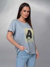 Футболки и поло ISSA Plus модель WN20-618_голубой Фото