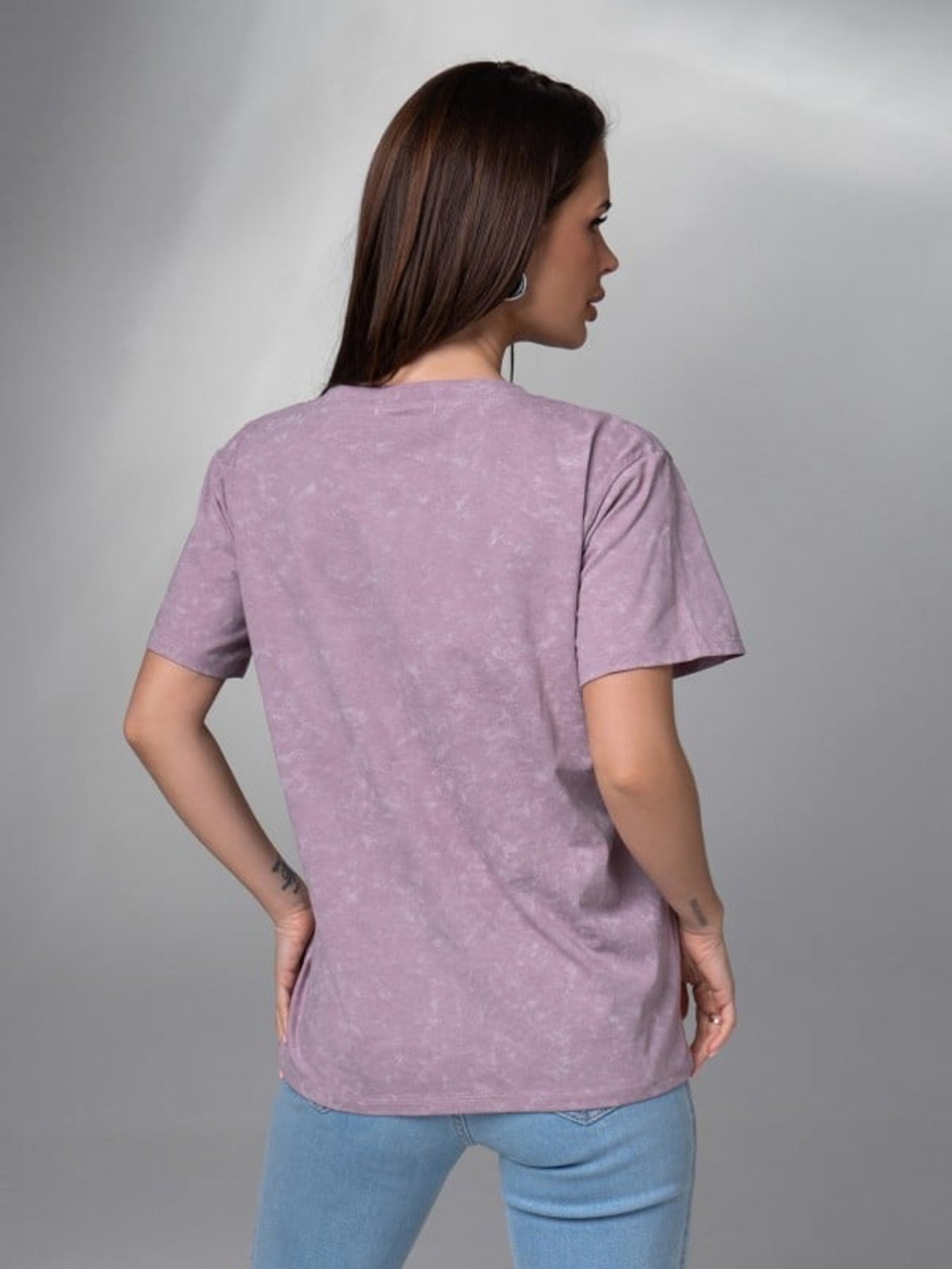 Футболка ISSA Plus модель WN20-619_сиреневый Фото