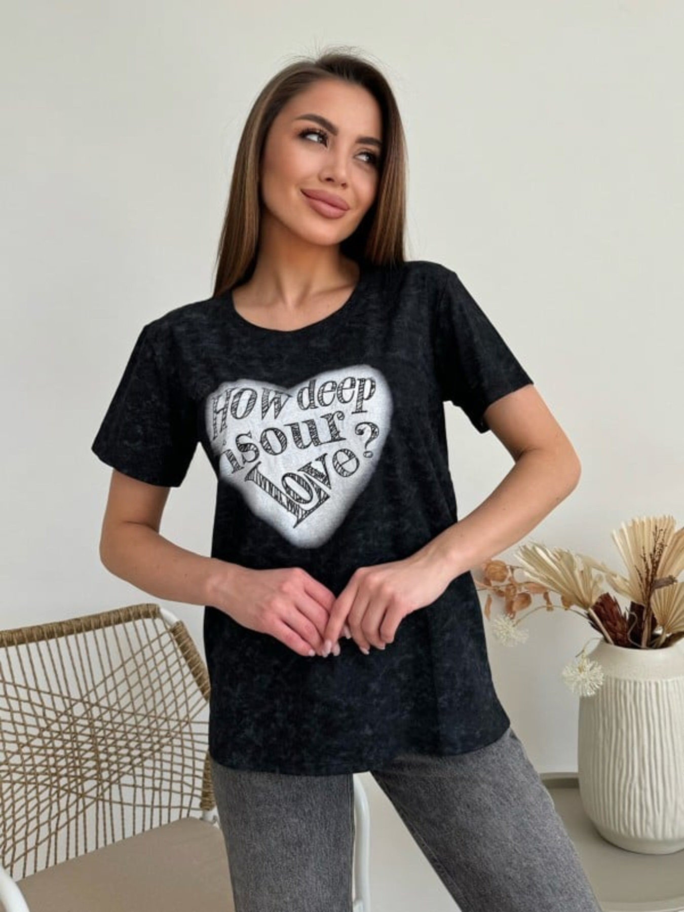 Футболка ISSA Plus модель WN20-619_черный Фото