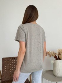 Футболка ISSA Plus модель WN20-619_хаки Фото