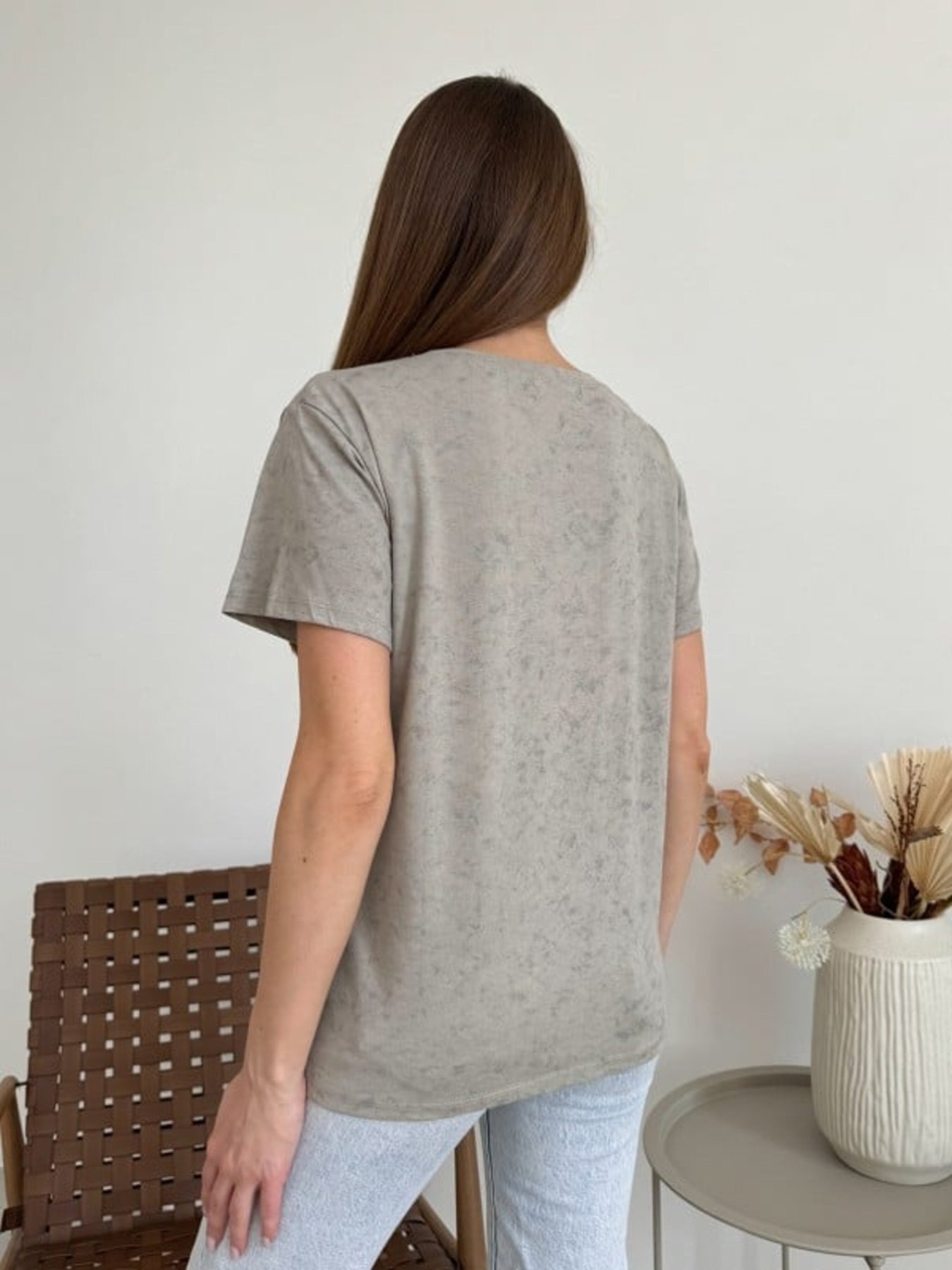 Футболка ISSA Plus модель WN20-619_хаки Фото