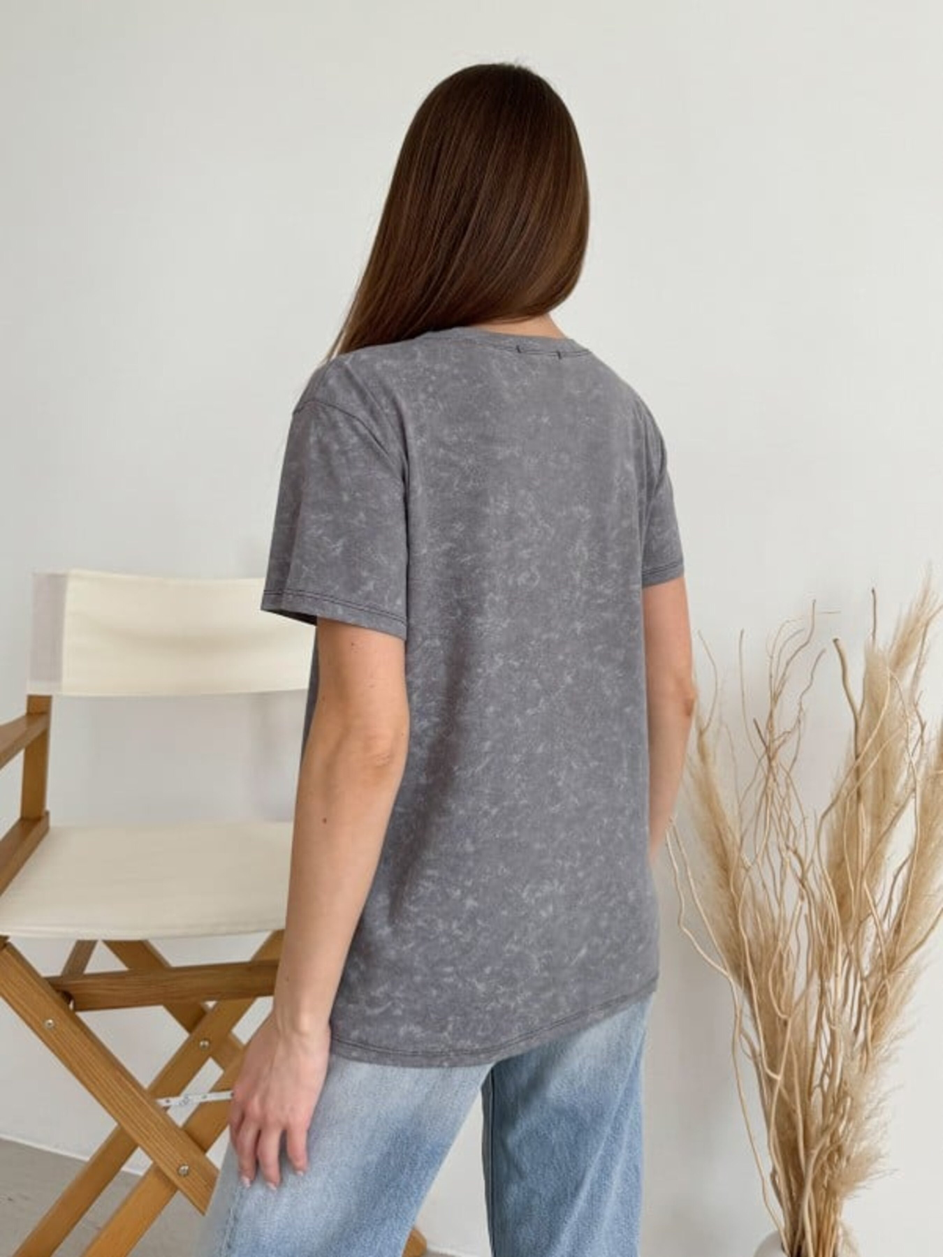 Футболка ISSA Plus модель WN20-619_темно_серый Фото