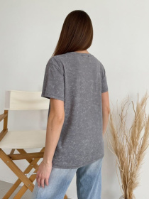 Футболка ISSA Plus модель WN20-619_темно_серый Фото