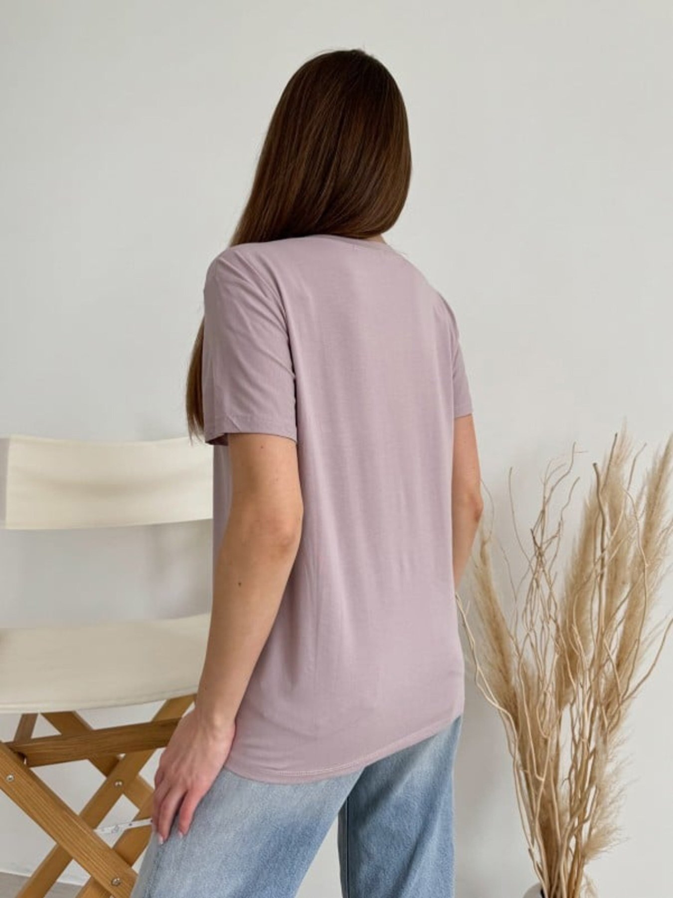 Футболка ISSA Plus модель WN20-620_темно_бежевый Фото