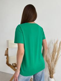 Футболки и поло ISSA Plus модель WN20-620_зеленый Фото