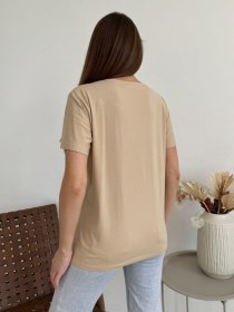 Футболки и поло ISSA Plus модель WN20-620_бежевый Фото