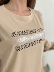 Футболки и поло ISSA Plus модель WN20-620_бежевый Фото