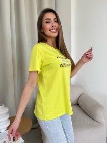 Футболка ISSA Plus модель WN20-620_салатовый Фото