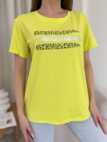 Футболка ISSA Plus модель WN20-620_салатовый Фото