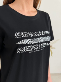 Футболка ISSA Plus модель WN20-620_черный Фото