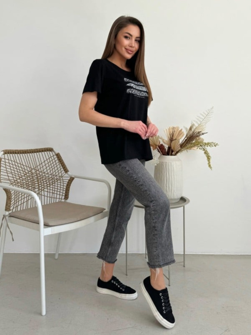 Футболка ISSA Plus модель WN20-620_черный Фото