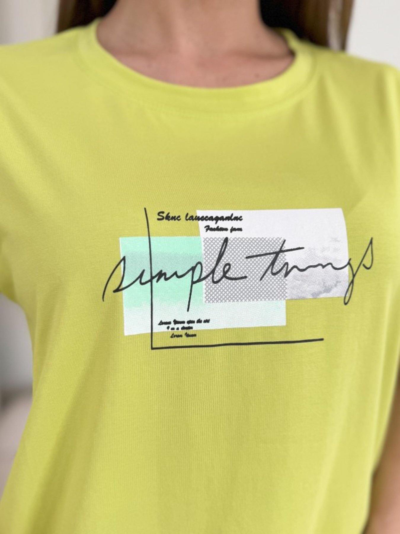 Футболка ISSA Plus модель WN20-621_салатовый Фото