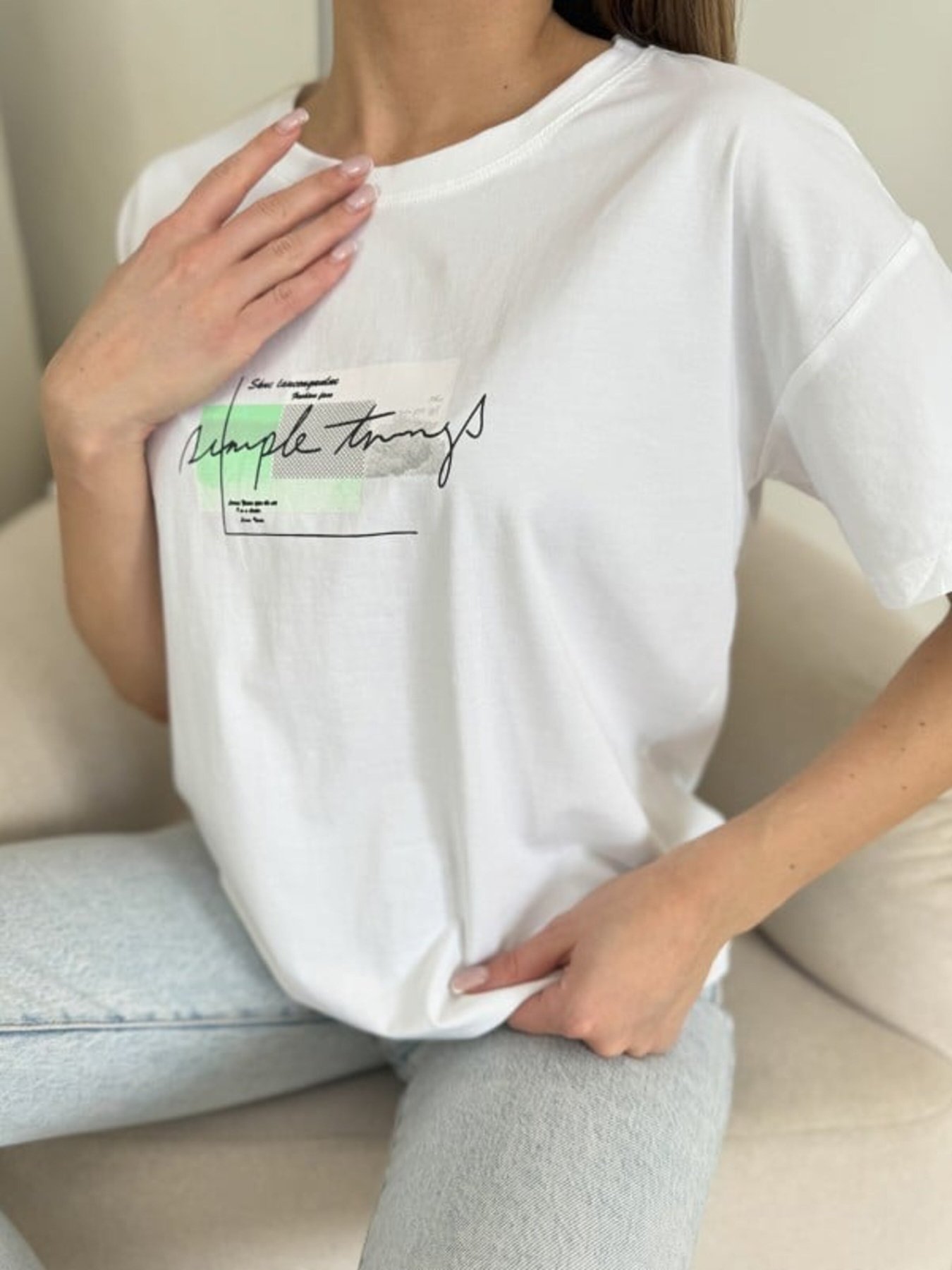 Футболка ISSA Plus модель WN20-621_белый Фото