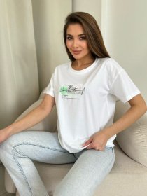 Футболка ISSA Plus модель WN20-621_белый Фото