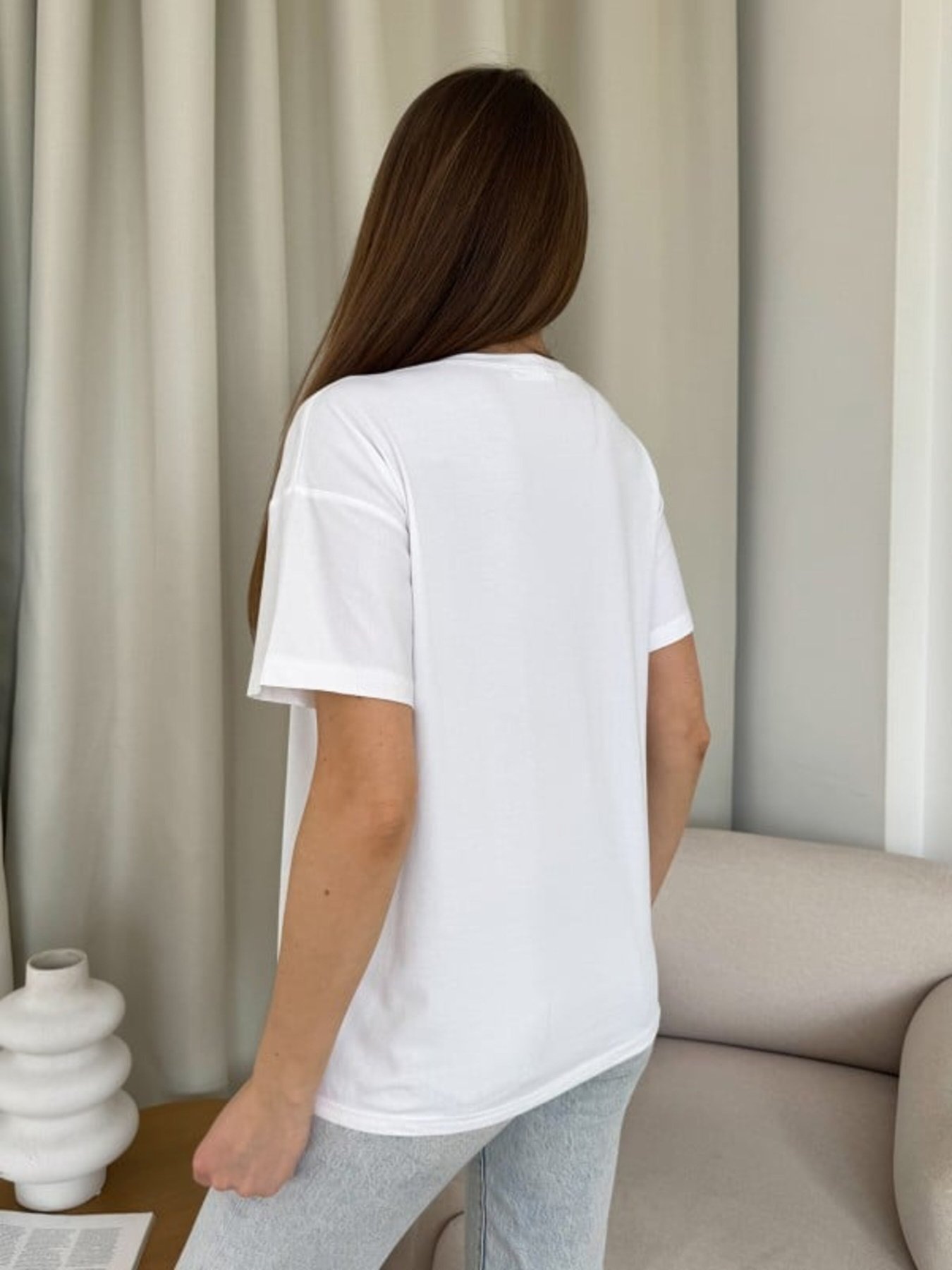 Футболка ISSA Plus модель WN20-621_белый Футболка ISSA Plus модель WN20-621_белый Фото