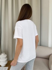 Футболка ISSA Plus модель WN20-621_белый Футболка ISSA Plus модель WN20-621_белый Фото