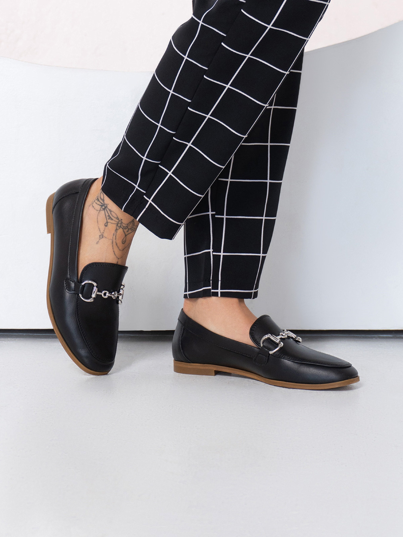 Лоферы ISSA Plus модель OB2-455_черный Фото