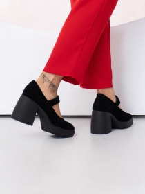 Туфли ISSA Plus модель OB2-431_черный Туфли ISSA Plus модель OB2-431_черный Фото