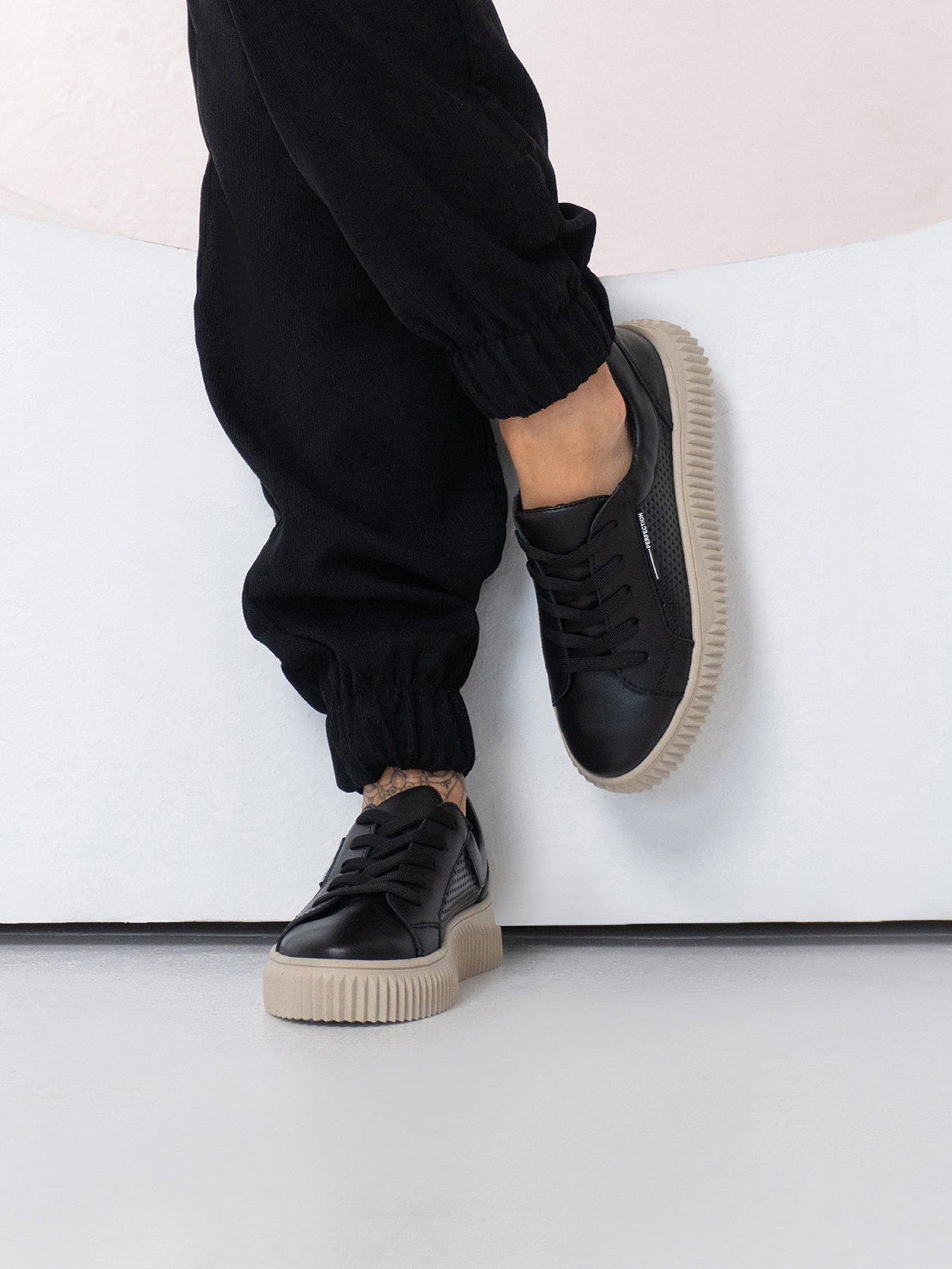 Кеди низькі ISSA Plus модель OB2-434_черный Фото