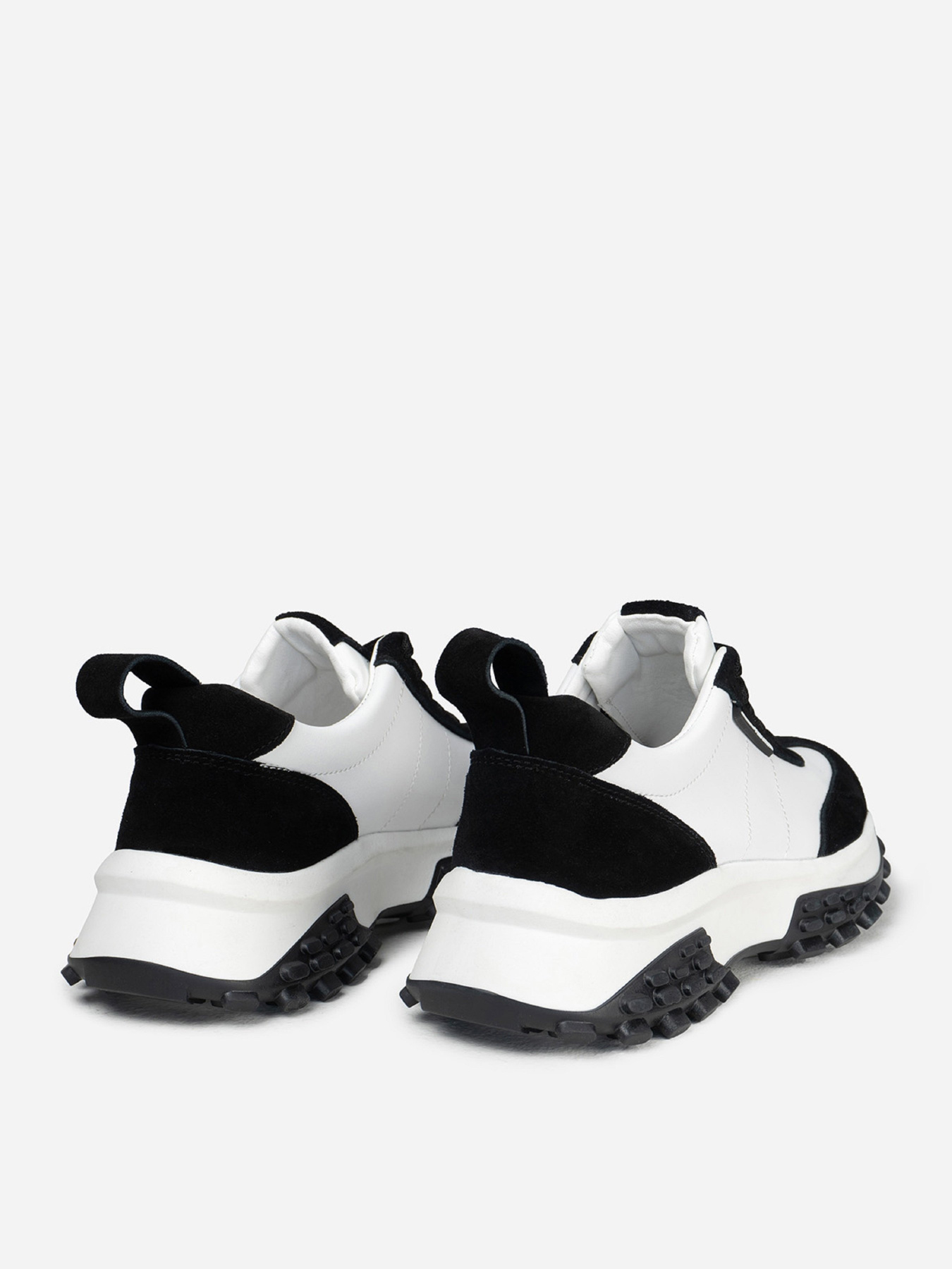 Кроссовки ISSA Plus модель OB2-436_белый_черный Фото