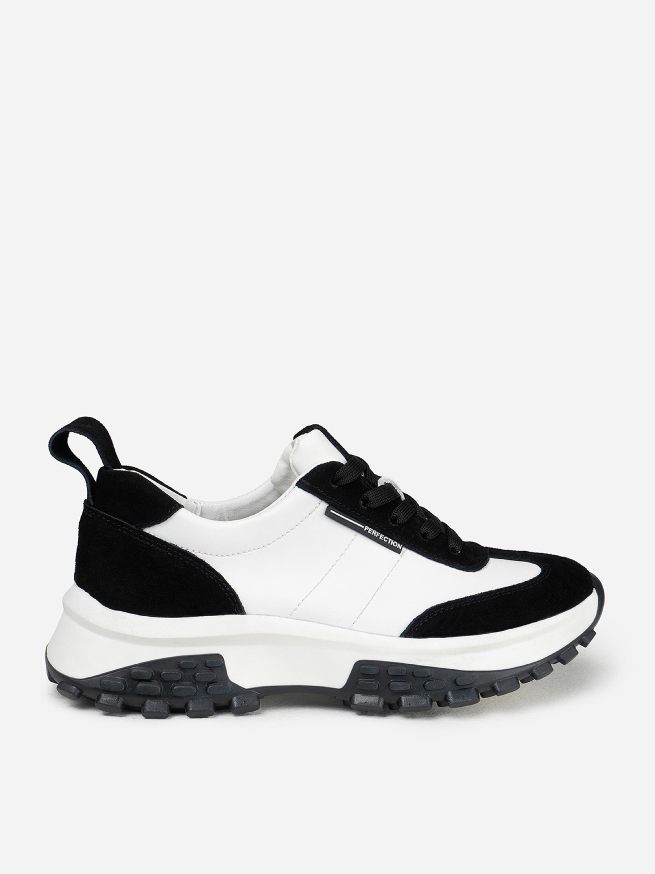 Кроссовки ISSA Plus модель OB2-436_белый_черный Фото