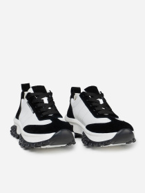 Кроссовки ISSA Plus модель OB2-436_белый_черный Фото