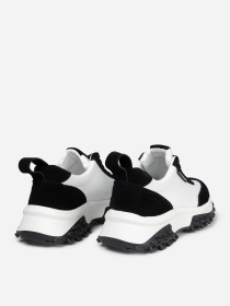 Кроссовки ISSA Plus модель OB2-436_белый_черный Фото